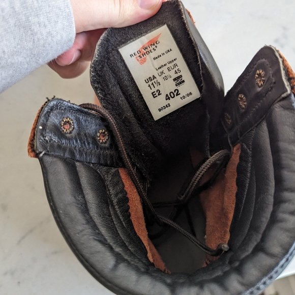 Red Wing Moc Toe Boot Sz 11.5 Style 402 - Picture 11 of 15